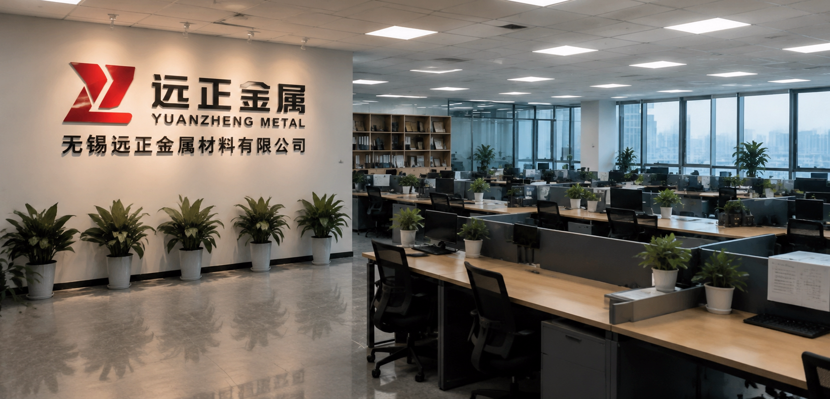 无锡远正金属办公区
