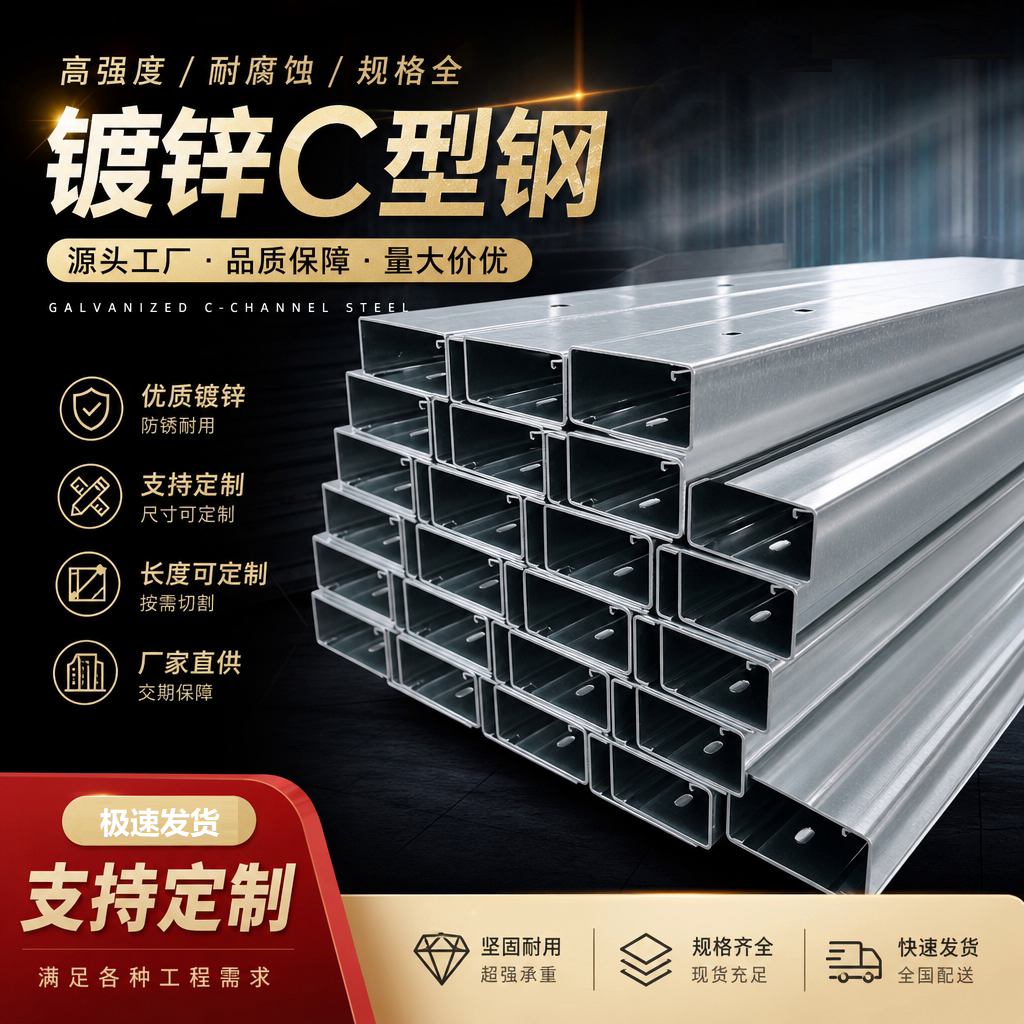 为什么镀锌C型钢成为装修和建筑领域的首选材料？